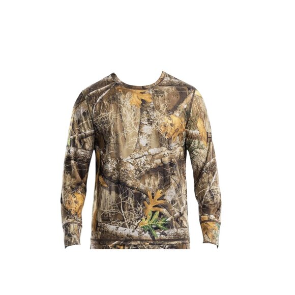 Realtree Men’s Performance Baselayer Thermal Long Sleeve Top – New! Various Sz's - Picture 2 of 4